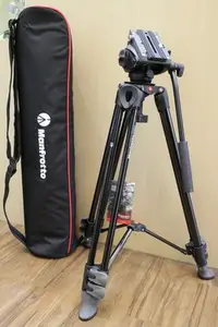 在飛比找Yahoo!奇摩拍賣優惠-【日產旗艦】Manfrotto MVK500AM 液壓 油壓