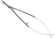 Vannas Micro Scissors 8.5cm Straight Delicate Sharp Blades