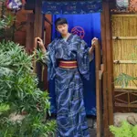 小紋和服 本和服 日式睡衣 日式浴衣 改良和服 古裝服 日本和服男傳統武士紳士服正裝日式和服四季通用劇本殺套裝攝影服