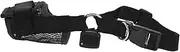 CAPASTEC Dog Muzzle Mesh Muzzle for Small Medium Large Dogs Soft Dog Muzzle Prevent Biting Chewing Drinkable Breathable Adjustable Dog Muzzle XXL Black