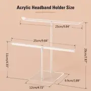 Jewellery Organiser Rack Headband Holder for Girl Women Display Stand