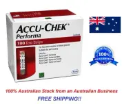 Accu-Chek Performa Diabetes Test Strips 100 *Sydney Stock*