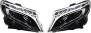 Headlight Compatible For Benz VITO W447 V Class Headlights 2013-2018 Head Lamp Car Styling DRL Signal Projector Lens Auto Accessories(Left Hand Drive)