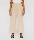 $455 Anna Quan Women's Beige Albert Pant Size AU 6 / US 2