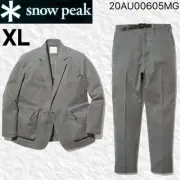 Snow Peak Jacket Pants Gray Xl Large