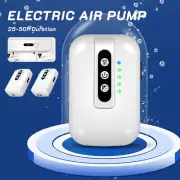 Fish Tank Air Pump Rechargeable Aerator Oxygen Pump 2 Outlet Usb Air Bubbler
