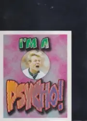 Merlin Premier League 1997 Football Sticker I’m A Psycho Stuart Pearce England