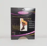 Gabrialla Graduated Compression Elastic Support Hosiery Knee Highs Size L Beige