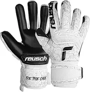 Reusch Attrakt Freegel Infinity Unisex Goalkeeper Gloves with Inner Seam Cut and Grip Infinity Rubber Suitable for Artificial Grass