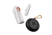 MIC-01 -Trigger- 2.4G Microphone / Clip On Mic(White , Lightning)