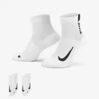 在飛比找momo購物網優惠-【NIKE 耐吉】襪子 低筒襪 運動襪 2雙組 U NK M