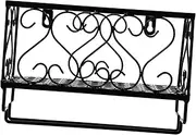 1pc Household Wall Mounted Cup Holder Wine Rack Coat Hangers Liquor Holder Wine Glass Hanger Wall Coat Hanger Metal Clothes Hangers Wine Wall Organizer Wine Bottle Rack