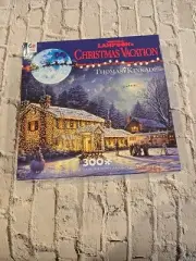 300pc Oversized Thomas Kincade National Lampoon's Christmas Vacation Puzzle, New