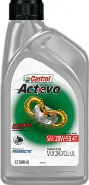 Castrol 15D7CF Actevo X-Tra 4T Synthetic Blend - 20W50 - 1qt.