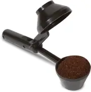 Ez-Scoop Coffee Scooper & Funnel - 2 Tbsp for Reusable K Cup Coffee Pods