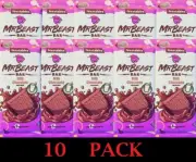 10x Mr Beast Feastables MILK CHOCOLATE Grass Fed Milk Bar 1.24 oz - 10 PACK