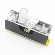 FS101 10A 6*30mm Fuse Socket With Indicator Light DIN RAIL Mounted Fuse New