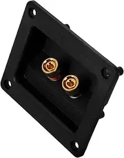 Generic Home Stereo Kit 2-Way Speaker Terminal Subwoofer Cable Connectors Copper Audio Plate Car Stereo