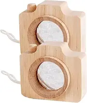 Vaguelly Miniature Camera Toys for Boys and Girls 2 Pieces Vintage Kaleidoscope Educational Toy Hand Rope Design Colorful Decorative Plaything