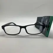 D155 FOSTER GRANT SIMPLY SPECS CARTMAN BLK + 1.75 READERS Reading Glasses