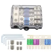 Mini Fuse Holder Stereo Audio ANL Fuse Holder Power Distribution Block Fuse Box
