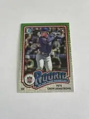 2024 Bowman Chrome Pete Crow-Armstrong Rookie Of The Year Mega Box Refractor