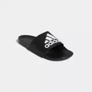 adidas Adilette Comfort Unisex Black White Slip-On Slide Sandal Size US W18/M17