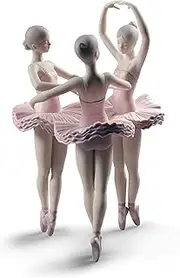 LLADRÓ Dancers Our Pose of Ballet Figurine