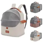 Portable Pet Cat Backpack Breathable Large Capacity Cat Carrier Bag Foldable