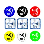 6 件 NFC NTAG213 NTAG215 NTAG216 TAG 貼紙 NTAG 213 13.56MHZ 通用標