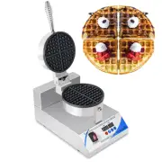 Commercial Belgian Waffle Irons Electric Pancake Maker Machine Non-Stick with...