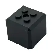 Lego 66855 Dark Bluish Gray Brick Modified Cube With 2 x 2 Studs On Top 6452027