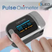 Finger Pulse Oximeter PR PI RR Blood Oxygen Saturation Meter Heart Rate Monitor