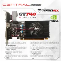 在飛比找蝦皮購物優惠-Vga 卡毒液 GEFORCE GT740 4GB GDDR