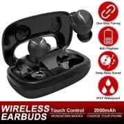 Mpow Wireless Bluetooth5.0 Headphones Earphones Waterproof Sports Earbuds w/ Mic