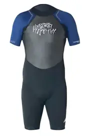 HYPERFLEX Youth 2.5mm Shorty Springsuit Wetsuit – SURFING, Water Sports, Scuba D
