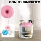 Mini USB Donut Humidifier Float Ultrasonic Mist Makers Home Aroma Diffuser .AU