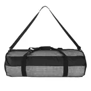 Black Mesh Dive Duffle Bag Scuba Snorkeling Sports Outdoor Diving Storage Bag B