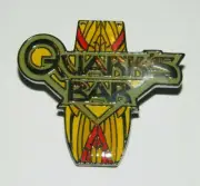 Star Trek: Deep Space Nine Quark's Bar Logo Enamel Metal Pin 1994 NEW UNUSED