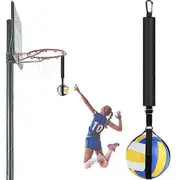 Volleyball Training Equipment Aid Practice Trainer with Adjustable Belt for Serving Setting Spiking Training Returns Ball Punching & Training Accessor