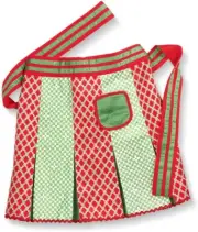 Grasslands Road Winter Bloom 1/2 Adult Unisex Skirt Christmas Apron New