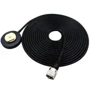 Car Truck Two Way CB Mobile Radio Antenna Aerial NMO Mount PL-259 Magnetic Base