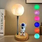 Dimmable 3D Galaxy USB LED Moon Lamp Moonlight Adjustable Magical Night Light AU