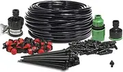 25m DIY Saving Water Automatic Micro Drip Irrigation System Garden Greenhouse Irrigation Spray Self Watering Kits