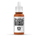 ACRYLICOS VALLEJO AV水漆 模型色彩 MODEL COLOR 176 70999 銅色 金屬色17ML