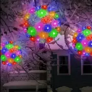 5.5" Crystal Twinkling LED Sphere Christmas Decoration