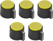 Anderson Minelab Excalibur Knob Set - Yellow - 0919