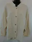 Eileen Fisher Jacket Women's One Size Organic Cotton Mandarin Collar New Tags