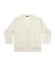 Balenciaga Allover Logo Furry Cardigan S,XS,L,M light beige