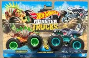 Hot Wheels 2022 Monster Trucks Doubles Motosaurus/MEGA WREX #GLC86 1:64 Scale